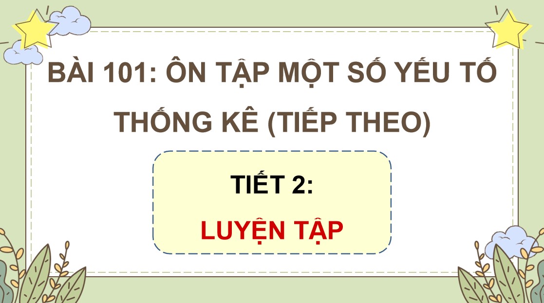 PowerPoint Toán 5 Chân trời sáng tạo Bài 101