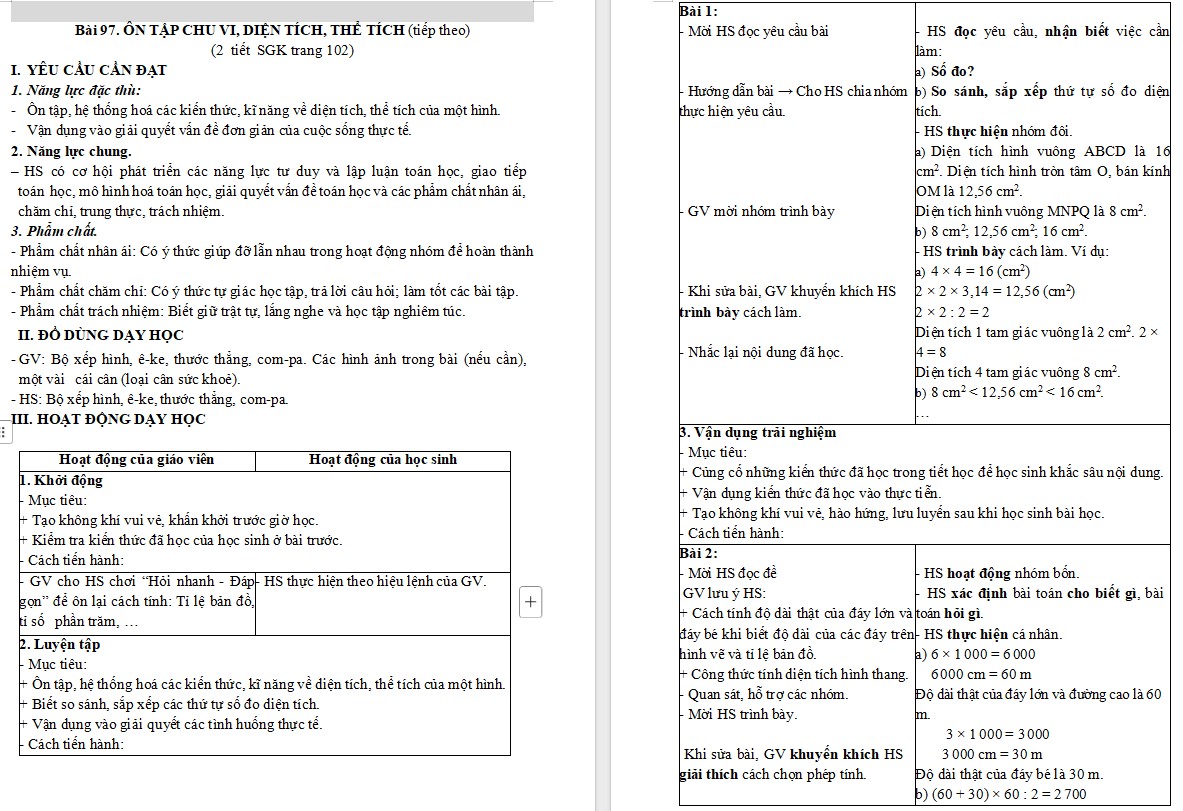 PowerPoint Toán 5 Chân trời sáng tạo Bài 97
