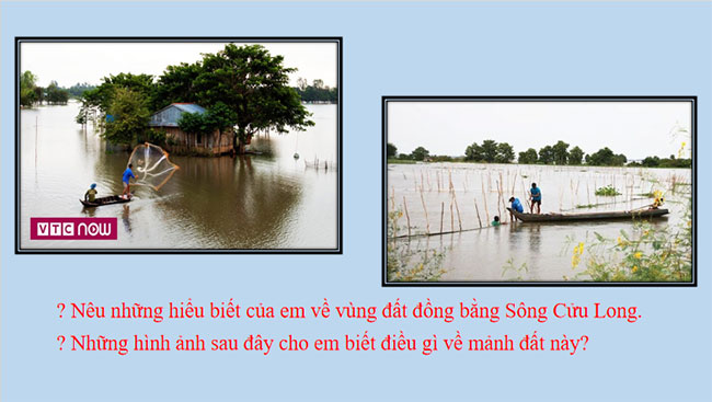 Giáo án PowerPoint Ngữ văn 8 Bài 9: Miền châu thổ sông Cửu Long cần chuyển đổi từ sống chung sang chào đón lũ