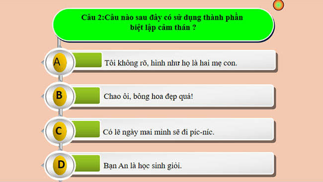 Giáo án PowerPoint Ngữ văn 8 Bài 8: Thực hành tiếng Việt trang 69