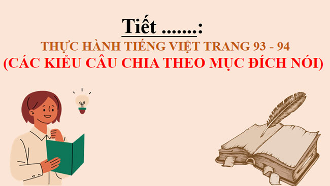 Giáo án PowerPoint Ngữ văn 8 Bài 9: Thực hành tiếng Việt trang 93
