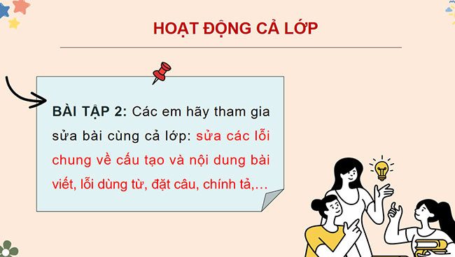 PowerPoint Tiếng Việt 5 Trả bài viết đoạn văn giới thiệu một nhân vật văn học