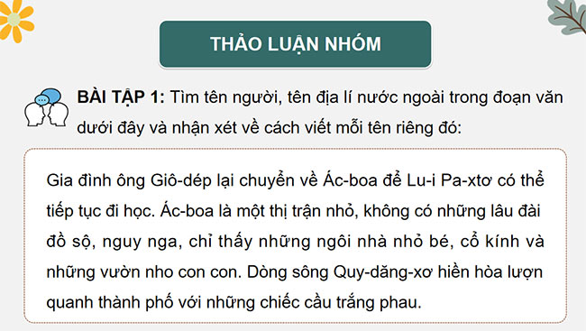 PowerPoint Tiếng Việt 5 Quy tắc viết tên riêng nước ngoài