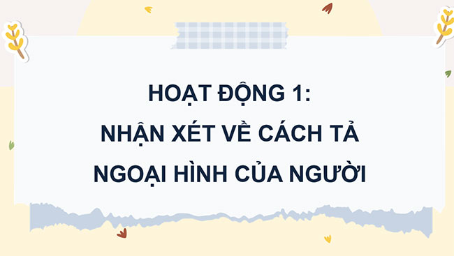 PowerPoint Tiếng Việt 5 Luyện tập tả người (Tả ngoại hình)