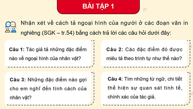 PowerPoint Tiếng Việt 5 Luyện tập tả người (Tả ngoại hình)