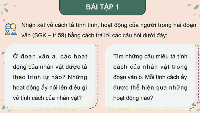 PowerPoint Tiếng Việt 5 Luyện tập tả người (Tả hoạt động, tính cách)