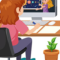 Giáo án Mĩ thuật 8 Bài 13: Tranh trang trí với màu tương phản  