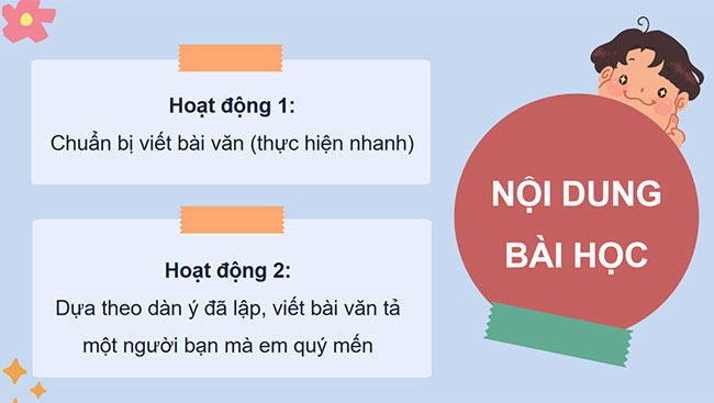 PowerPoint Tiếng Việt 5 Luyện tập tả người (Viết bài văn)