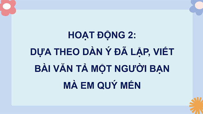 PowerPoint Tiếng Việt 5 Luyện tập tả người (Viết bài văn)