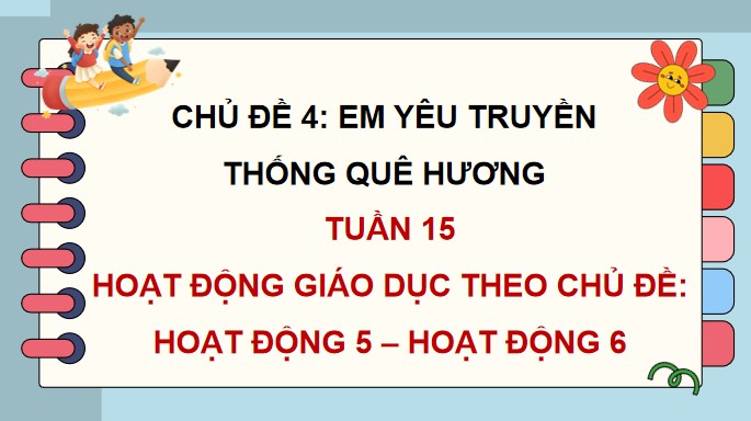 PowerPoint Hoạt động trải nghiệm 4 Tuần 15