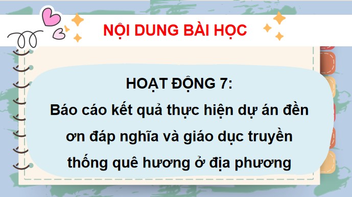 PowerPoint Hoạt động trải nghiệm 4 Tuần 16