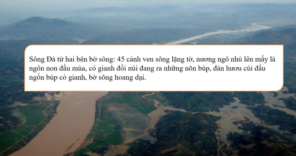 Giáo án PPT Văn 9 CTST Bài Vẻ đẹp của sông Đà