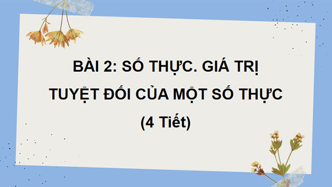 Số vô tỉ Căn bậc hai số học