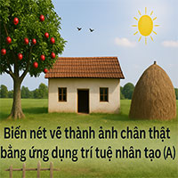 Biến nét vẽ thành ảnh chân thật bằng ứng dụng trí tuệ nhân tạo (AI)