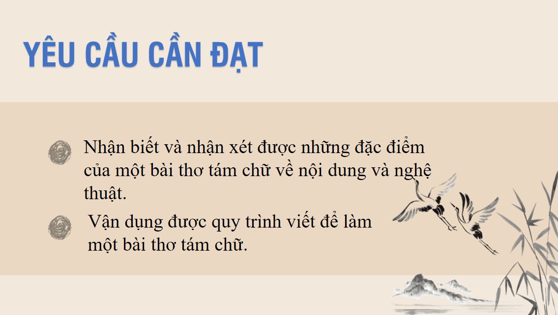 Giáo án PPT Văn 9 CTST Bài Làm một bài thơ tám chữ