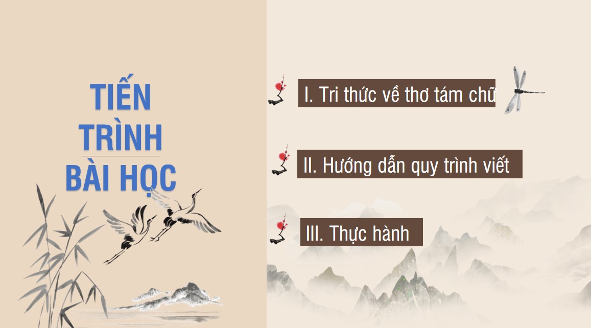 Giáo án PPT Văn 9 CTST Bài Làm một bài thơ tám chữ