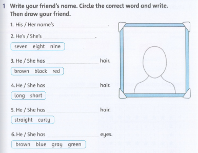Sách bài tập tiếng Anh 4 Starter lesson 2 Family and Friends minh họa 1