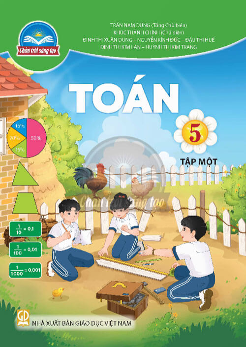 Sách giáo khoa Toán 5 tập Một - Chân trời sáng tạo
