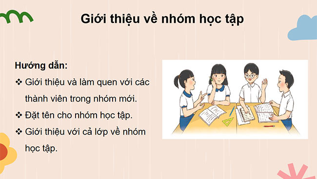 PowerPoint Tiếng Việt 3 Giới thiệu các thành viên của tổ, nhóm