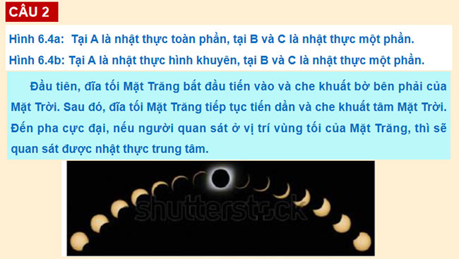 Một số hiện tượng thiên văn
