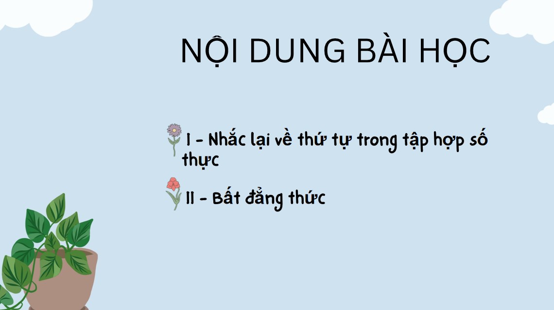 PowerPoint Toán 9 Cánh Diều Bài Bất đẳng thức