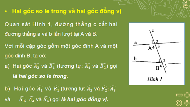 Hai đường thẳng song song
