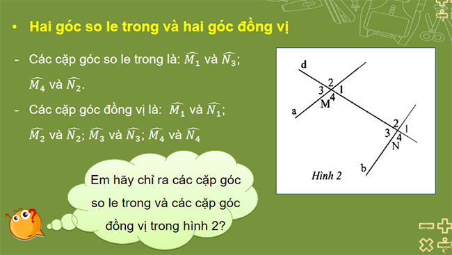 Hai đường thẳng song song
