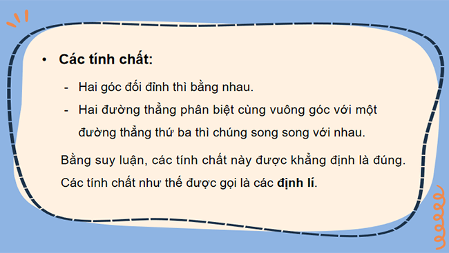 Định lí và chứng minh một định lí