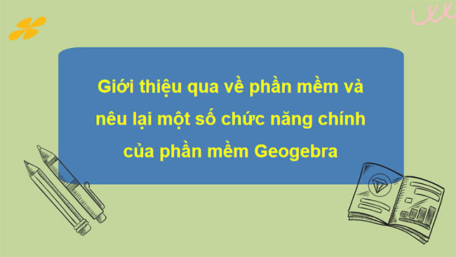 Vẽ hai đường thẳng song song và đo góc bằng phần mềm GeoGebra 