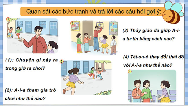 PowerPoint Tiếng Việt 3 Kể chuyện Bạn mới