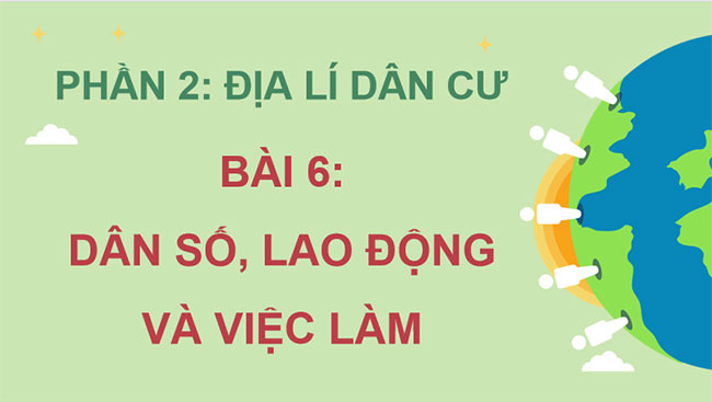 Dân số lao động và việc làm 