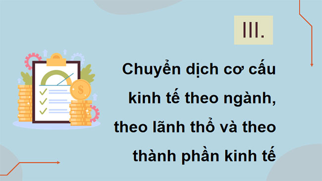 Chuyển dịch cơ cấu kinh tế 