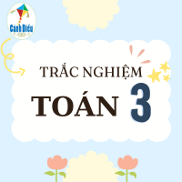 Trắc nghiệm Toán lớp 3 Cánh diều Điểm ở giữa. Trung điểm của đoạn thẳng