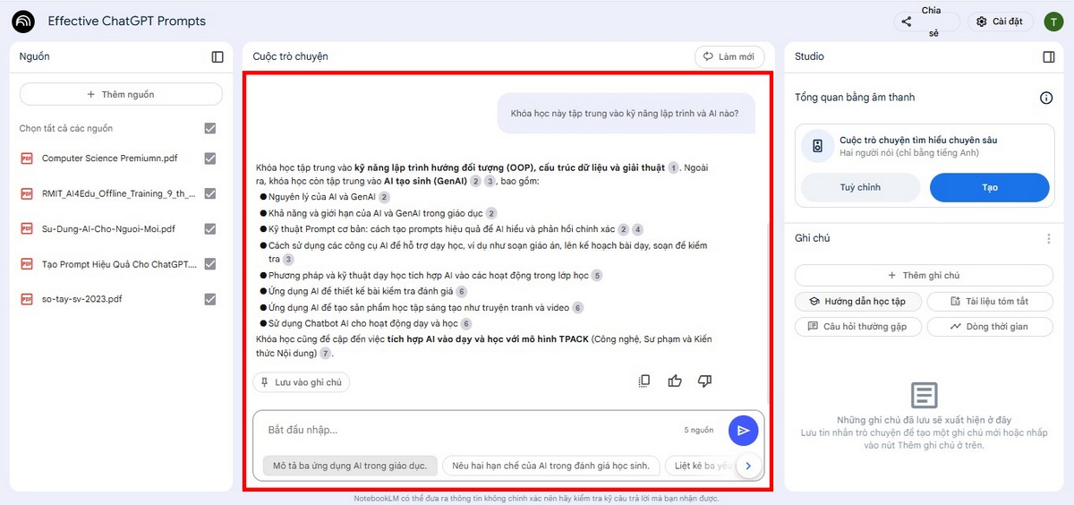 Đặt câu hỏi hoặc nội dung cần nghiên cứu dựa trên các nguồn tài liệu trước