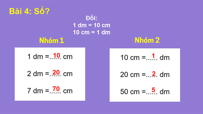 PowerPoint Toán 2: Đề-xi-mét