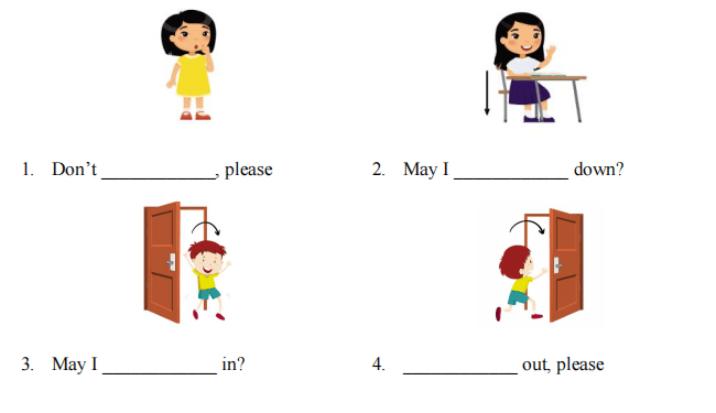 Bài tập Tiếng Anh 3 Unit 0 Greetings minh họa 1