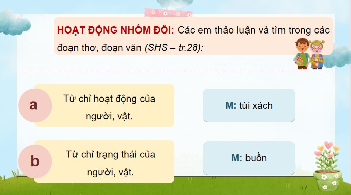 PowerPoint Tiếng Việt 4 Động từ