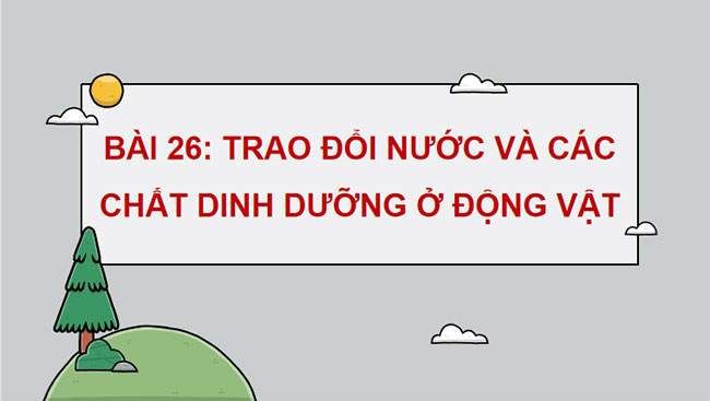 Giáo án PowerPoint Khoa học tự nhiên 7 Cánh diều Bài 26