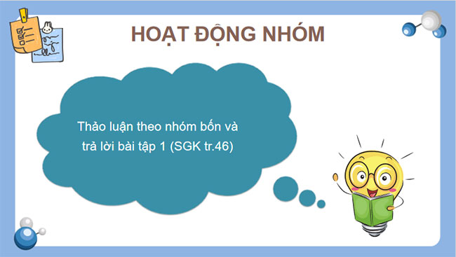 Giáo án PowerPoint Khoa học tự nhiên 7 Cánh diều Bài tập Chủ đề 3