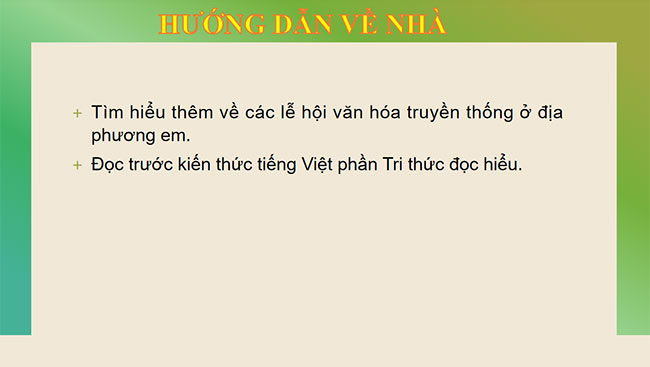 PowerPoint Ngữ văn 6 Bài 1: Hội thổi cơm thi ở Đồng Vân