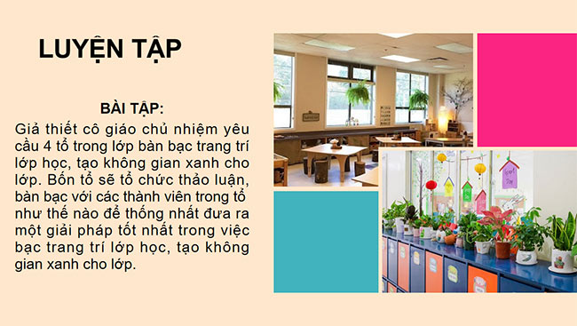 PowerPoint Ngữ văn 6 Bài 1: Thảo luận nhóm nhỏ về một vấn đề cần có giải pháp thống nhất