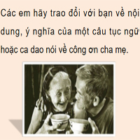 Giáo án Tiếng Việt 4 Bài 2: Ca dao về tình yêu thương