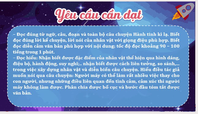 Giáo án Tiếng Việt lớp 5 Bài 8: Hành tinh kì lạ