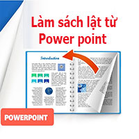 Cách tạo sách lật từ Power point