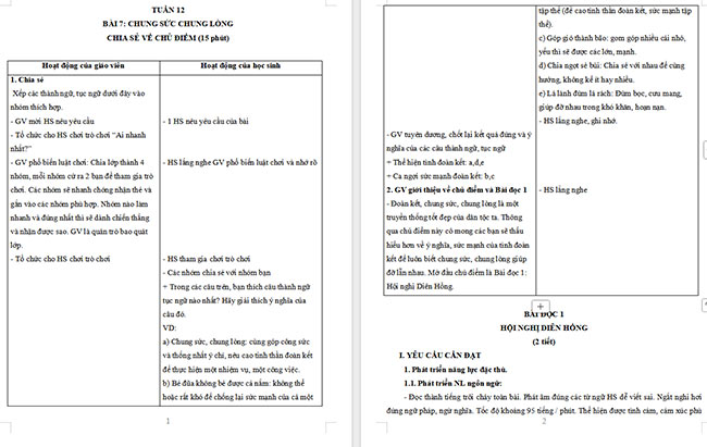 PowerPoint Tiếng Việt 5 Hội nghị Diên Hồng