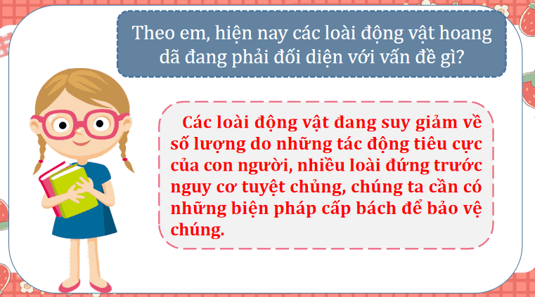 Bài 12: Bảo tồn động vật hoang dã