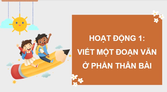 PowerPoint Tiếng Việt 4 Viết đoạn văn cho bài văn thuật lại một sự việc
