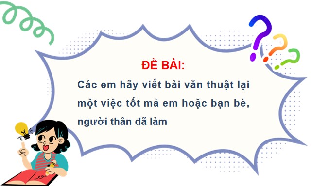 PowerPoint Tiếng Việt 4 Viết đoạn văn cho bài văn thuật lại một sự việc