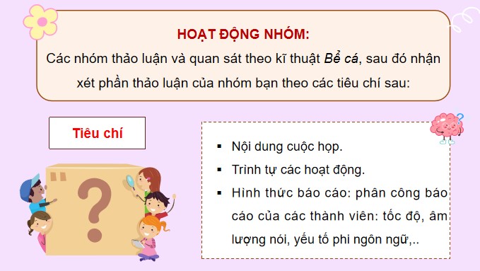 PowerPoint Tiếng Việt 4 Thảo luận về việc hỗ trợ học sinh có hoàn cảnh khó khăn