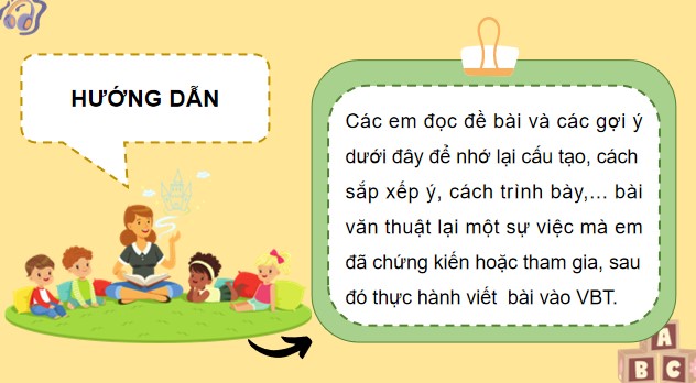 PowerPoint Tiếng Việt 4 Viết bài văn thuật lại một sự việc